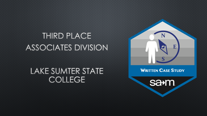 2024 ICBSC - Written Case Comp - Associates Third Place