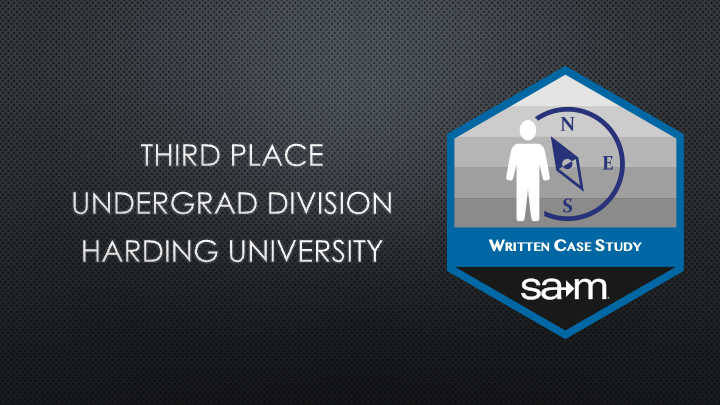 2024 ICBSC - Written Case Comp - Undergraduate - Third Place