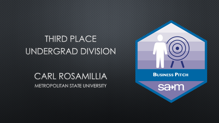 2024 ICBSC - Business Pitch - Undergraduate - Third Place