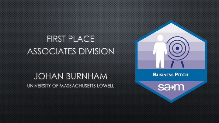 2024 ICBSC - Business Pitch - Associates - First Place