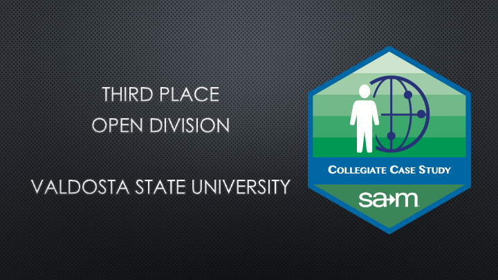 2024 ICBSC - Case Comp - Open - Third Place