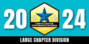 Campus Chapter Performance Program Large Chapter Division Award Winner Tile for 2024