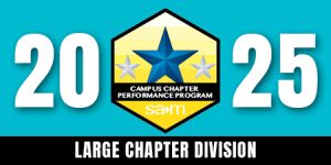 Campus Chapter Performance Program Large Chapter Division Award Winner Tile for 2025