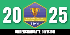 International Collegiate Business Skills Championships Award Tile for Undergraduate Division in 2025
