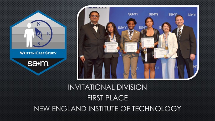 2025 Written Case INVITATIONAL DIVISION FIRST PLACE NEW ENGLAND INSTITUTE OF TECHNOLOGY