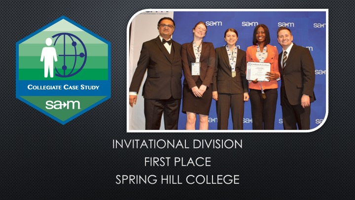 2025 Case Presentation INVITATIONAL DIVISION FIRST PLACE SPRING HILL COLLEGE